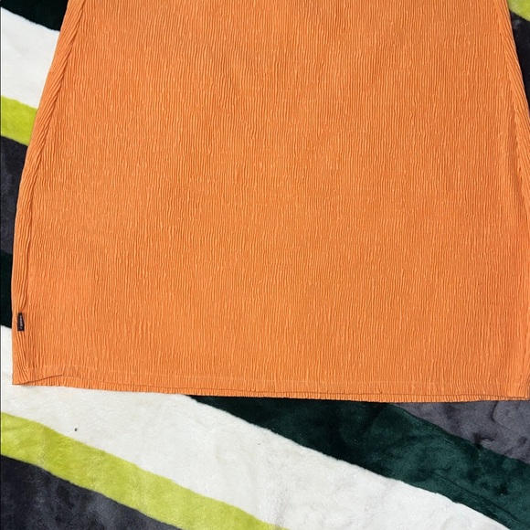 Vans Orange Textured Dress Size S - Picture 11 of 13
